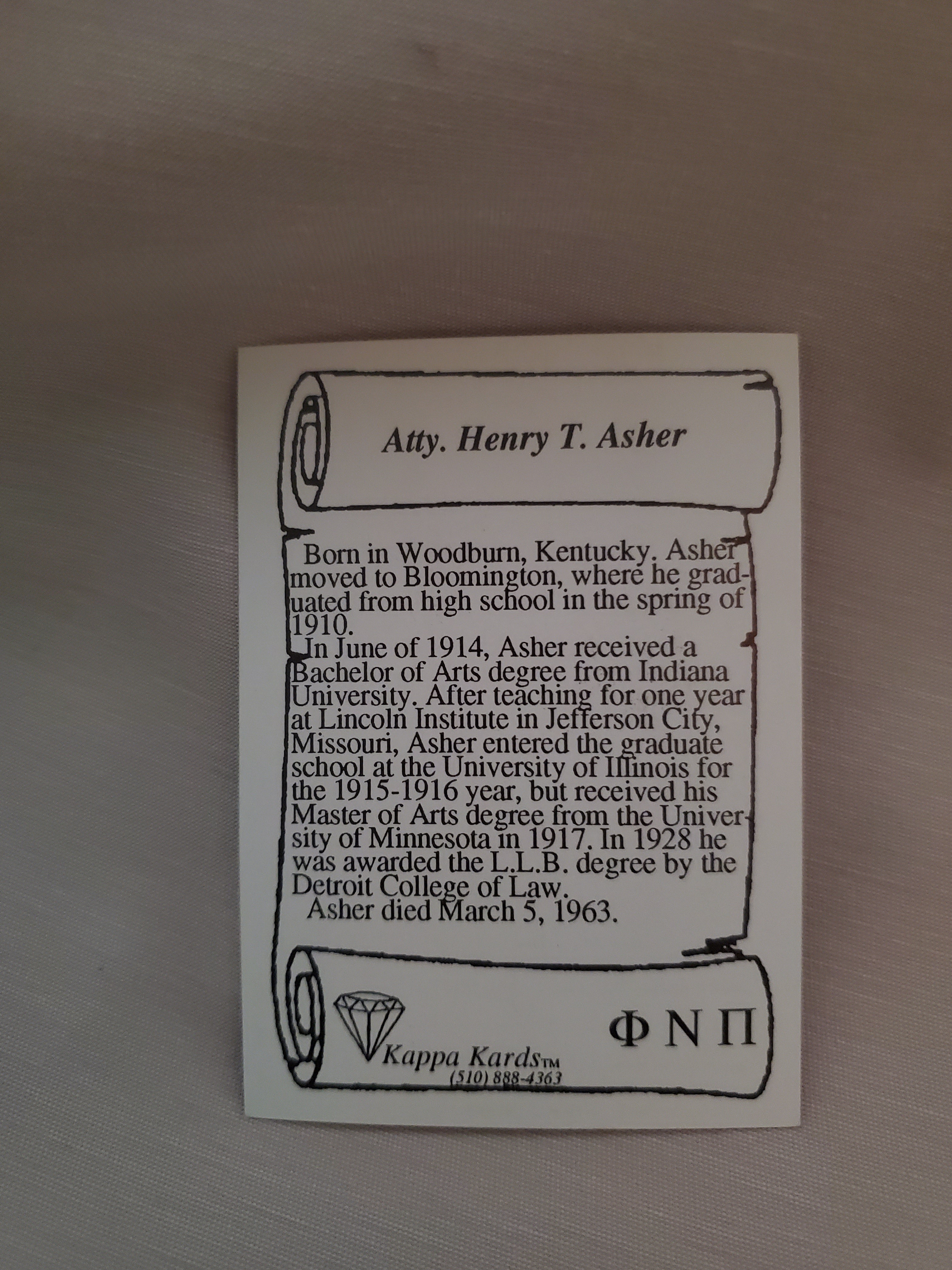 Kappa Kards Founder's Series printed in full color